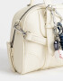 Bowling Sport Cartera Bowling Con Charm - Blanco Crudo