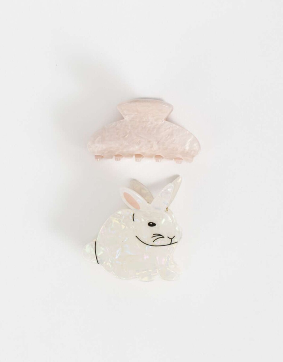 Set De Broches - Combinacion Bicolor 