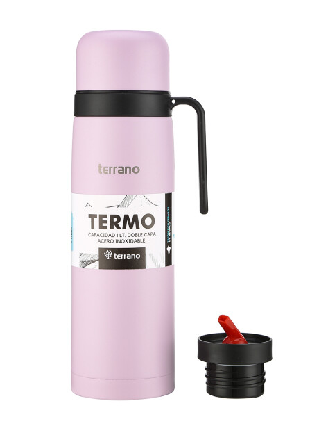 Termo con Manija Color Lila