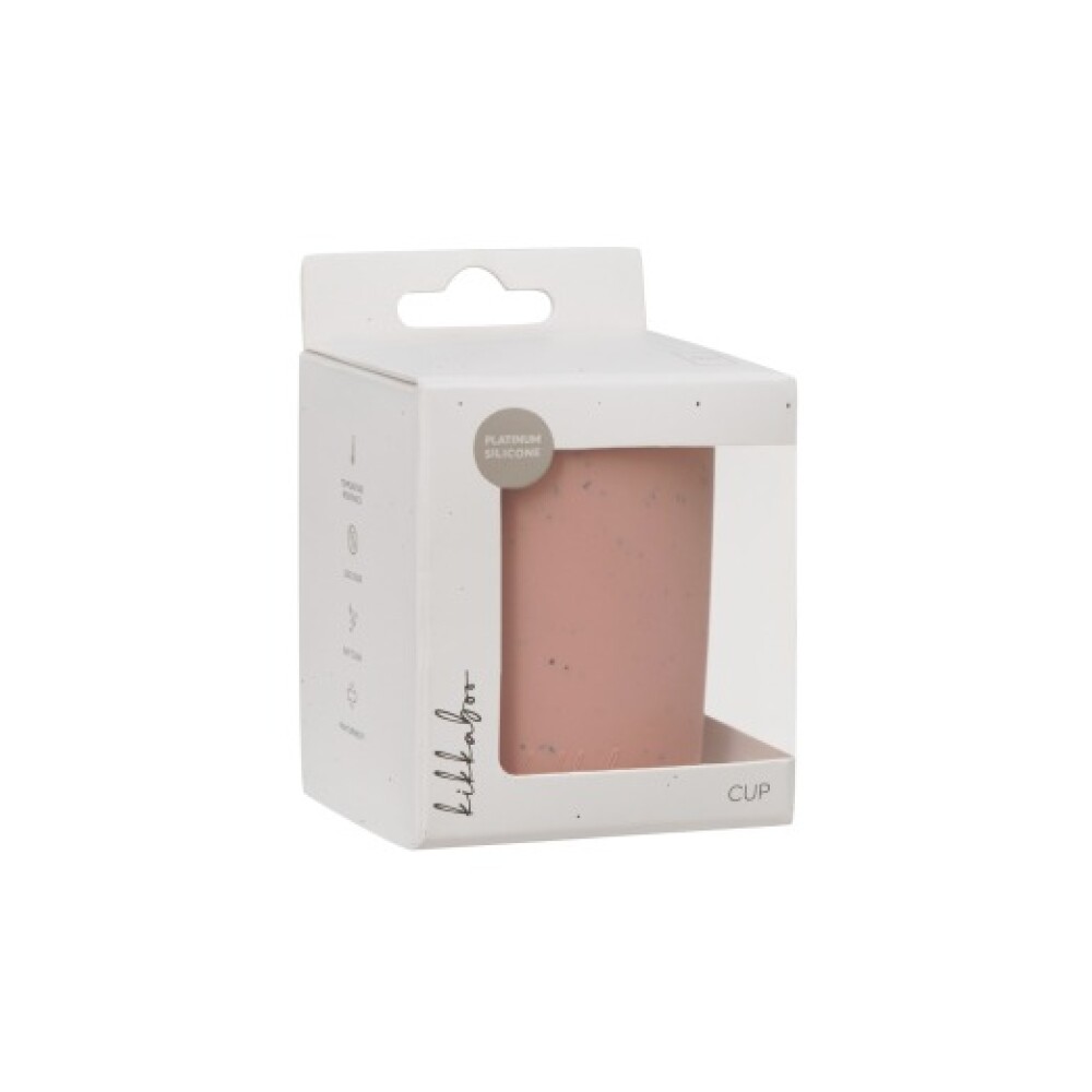 Vaso BLW Silicona Kikkaboo Rosa