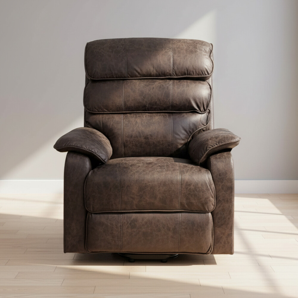 RECLINER C/LIFT PU MARRON ALFA