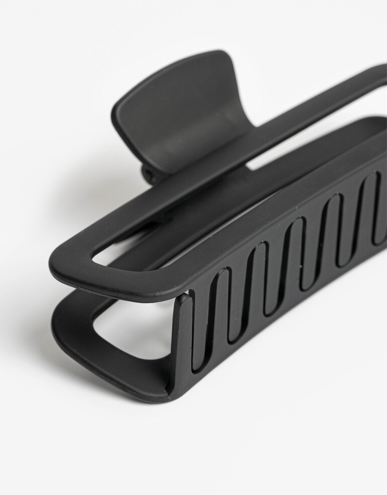 Broche Básicos Maxi Broche Acrílico - Negro