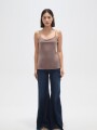 Musculosa Uriana Taupe / Mink / Vison