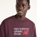 Remera New Balance de Hombre -Athletics Premium- MT51900YLR BORDEAUX