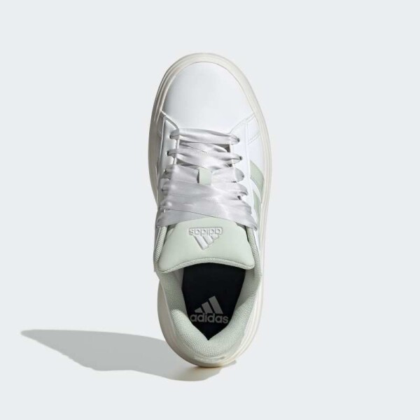 Championes Adidas Grand Court Platform Blanco