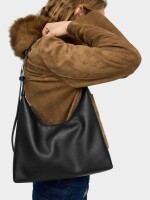 Bolso De Hombro Hobo negro