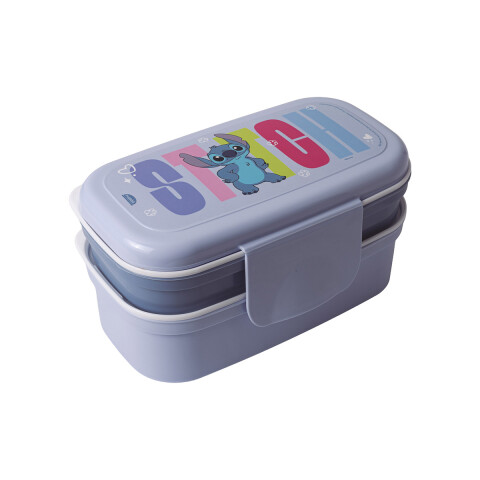 Lunchera Bento X 2 Piezas Stitch U