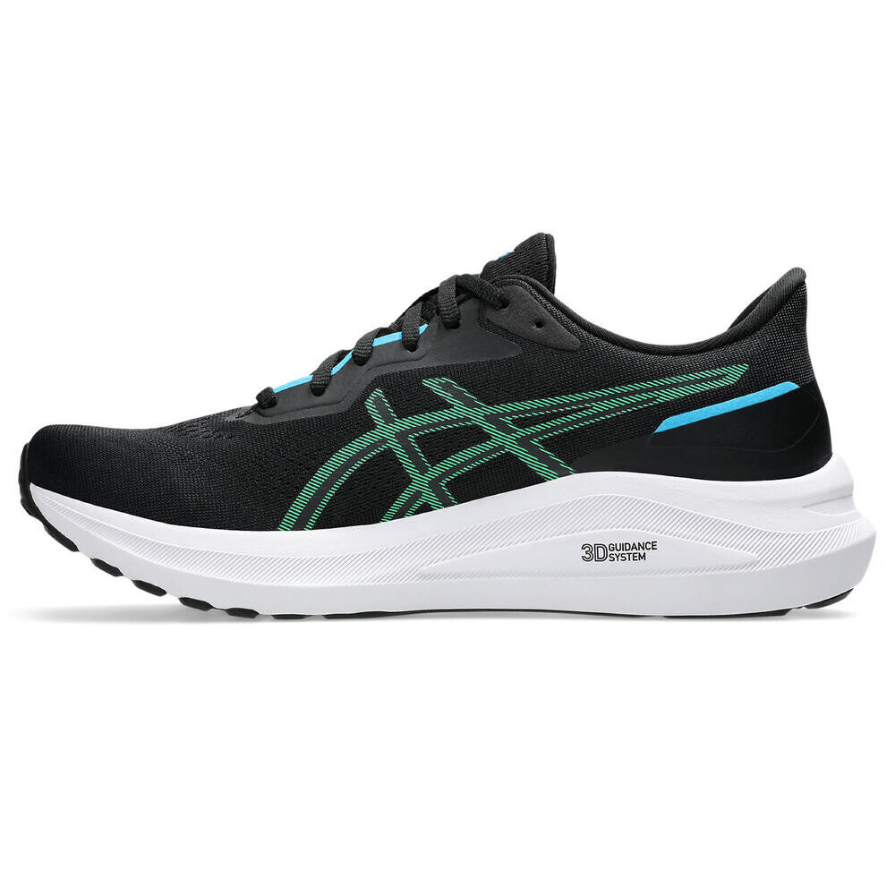 Zapatillas Running Gt-1000 13 Hombre Black/digital Aqua