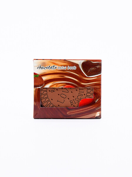 LIBRETA GALLETA DE CHOCOLATE MARRON