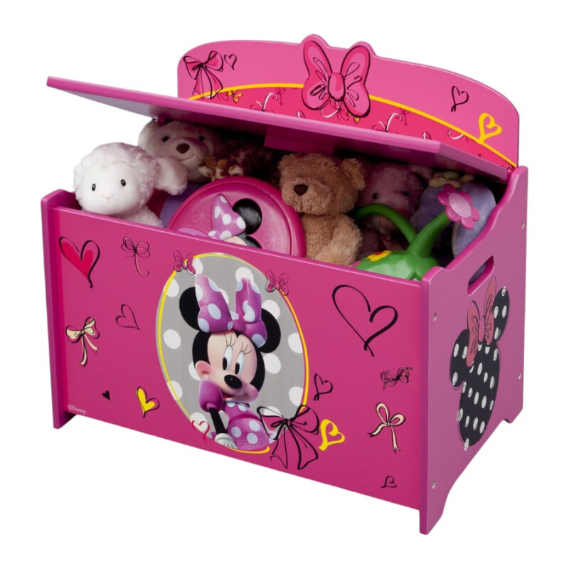 Baúl De Juguetes Disney Minnie Mouse Baúl De Juguetes Disney Minnie Mouse