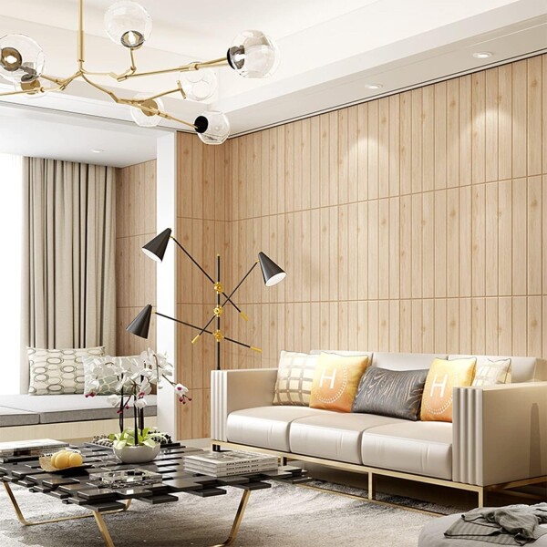 Placa Revestimiento Autoadhesiva Pared Madera Tablas Panel Placa Revestimiento Autoadhesiva Pared Madera Tablas Panel