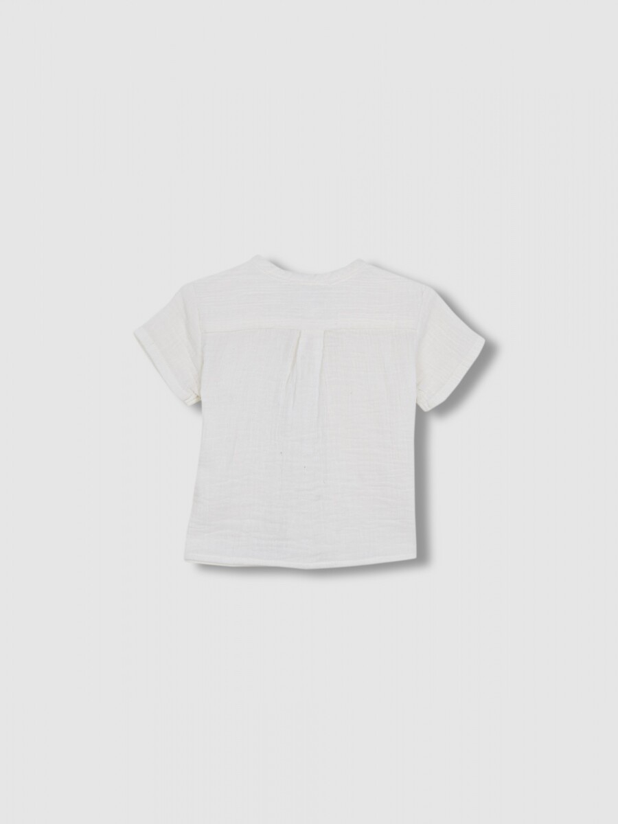 Camisa De Gasa Gris