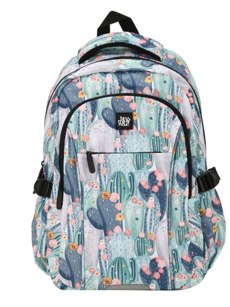 Mochila Estampada Premium Cactus