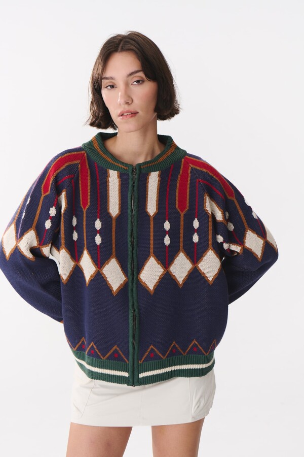 Campera Ski Azul