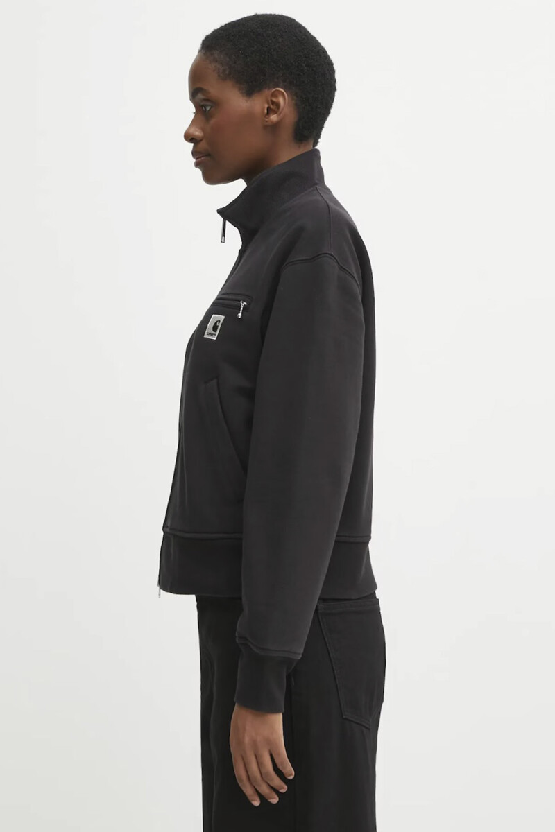 W' DETROIT SWEAT JACKET Negro