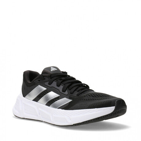 Championes de Mujer Adidas Questar Negro - Blanco - Plateado