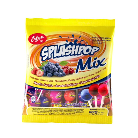 Chupetin Splashpop Erlan 600g Mix Chupetin Splashpop Erlan 600g Mix