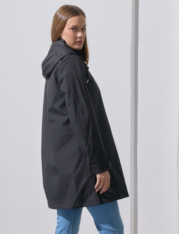 Gabardina Water Repellent NEGRO