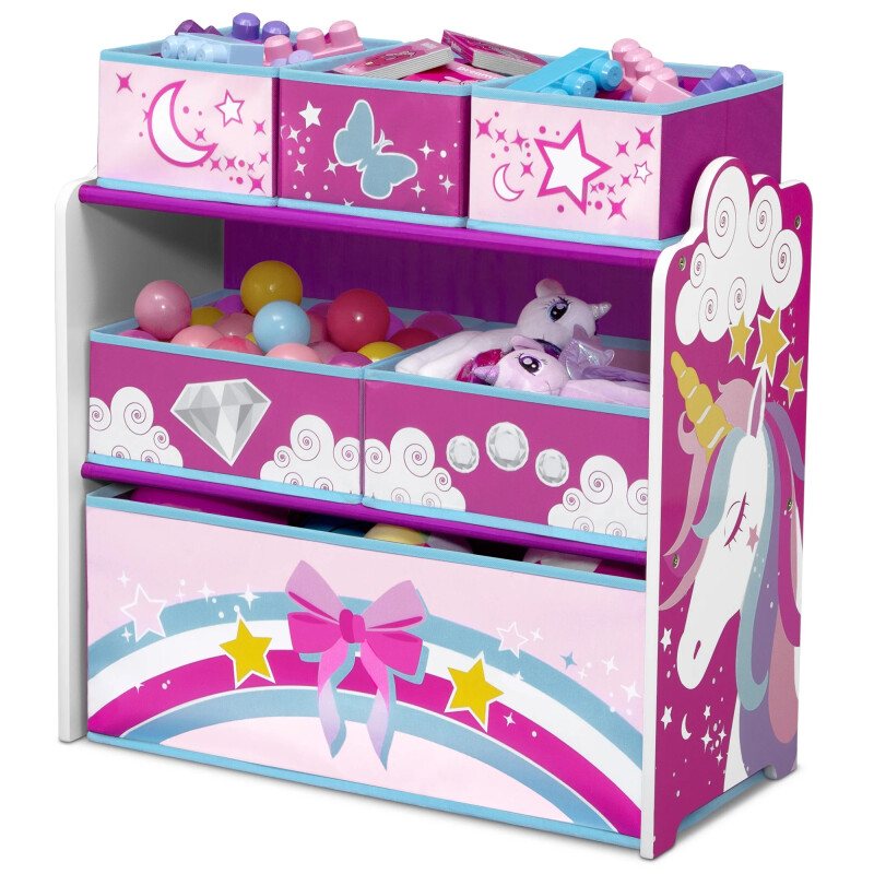 Organizador unicornio de 6 contenedores Organizador unicornio de 6 contenedores