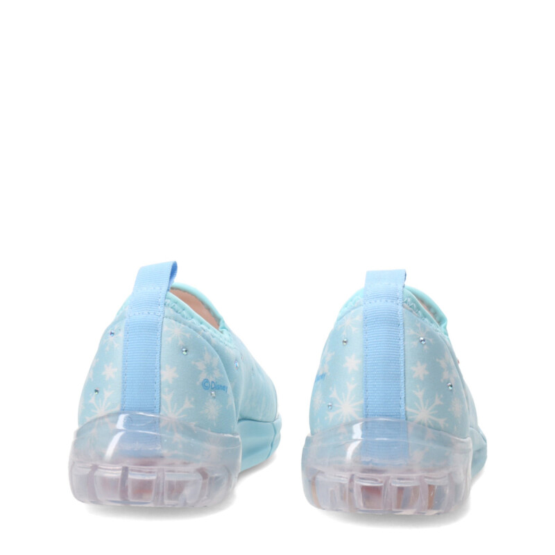 Championes Infantiles Bibi Space Frozen c/Luz Celeste - Blanco