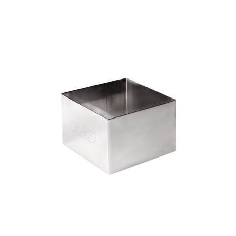 Aro Cuadrado de Acero Inoxidable 10 cm Aro Cuadrado de Acero Inoxidable 10 cm