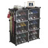 Zapatera Organizador IMBACK IBK-PLC005 | 12 Compartimentos, Compacta, Moderna y Resistente Negro Zapatera Organizador IMBACK IBK-PLC005 | 12 Compartimentos, Compacta, Moderna y Resistente Negro