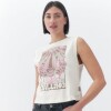 Musculosa Dama Roxy Crudo