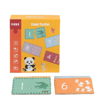 Puzzle Montessori Aprende Números 0111 001