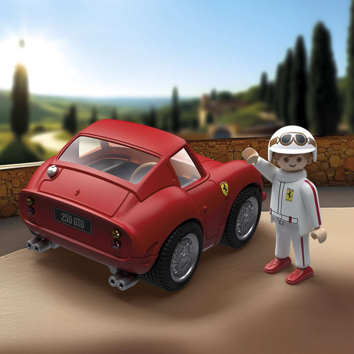 Auto Ferrari 250 Gto Playmobil - 29 Piezas 