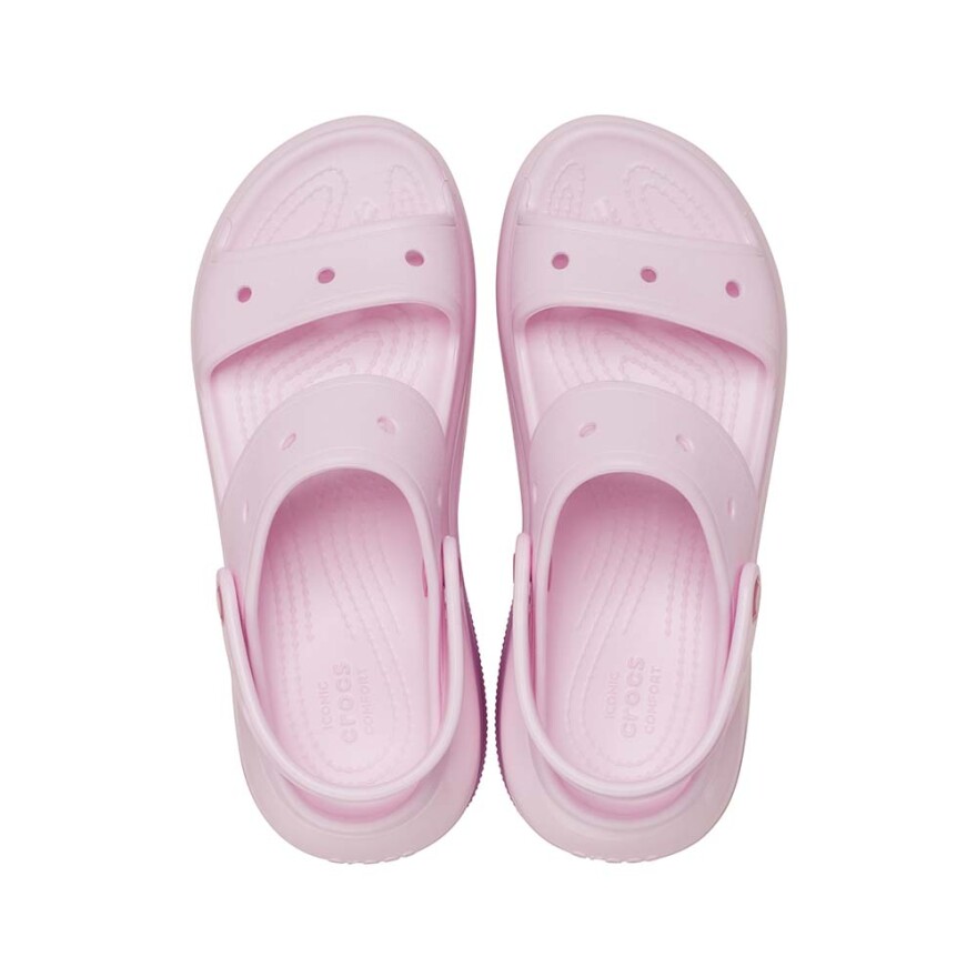 Plataformas Crocs Mega Crush Sandal - Unisex Hydrangea