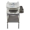 Bañera con Cambiador Carestino Oasis Gris