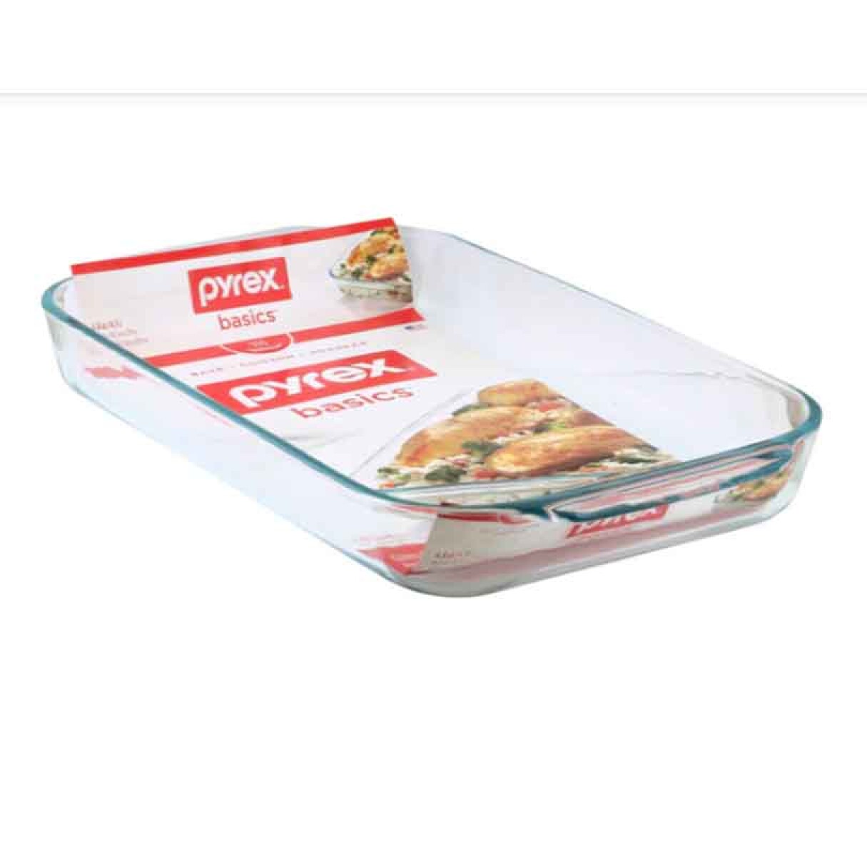 FUENTE RECTANGULAR PYREX BASICS 4.5 LTS - 6001040 