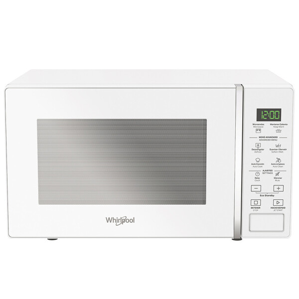 MICROONDAS WHIRLPOOL WMS20BZIM 20L S/ GRILL BLANCO Unica