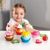 Set cupcakes madera divertidos HAPE Set cupcakes madera divertidos HAPE