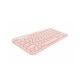Teclado inalámbrico Bluetooth Logitech K380S Keys 2 Rosa Teclado inalámbrico Bluetooth Logitech K380S Keys 2 Rosa