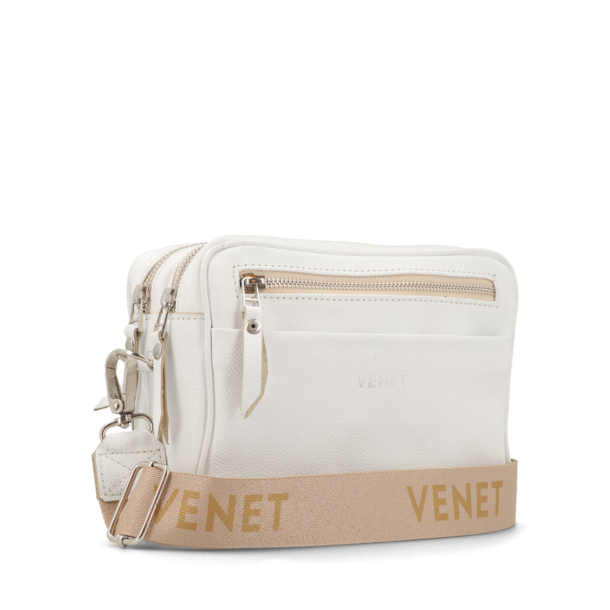 CARTERAS CUERO SPINA - BLANCO 