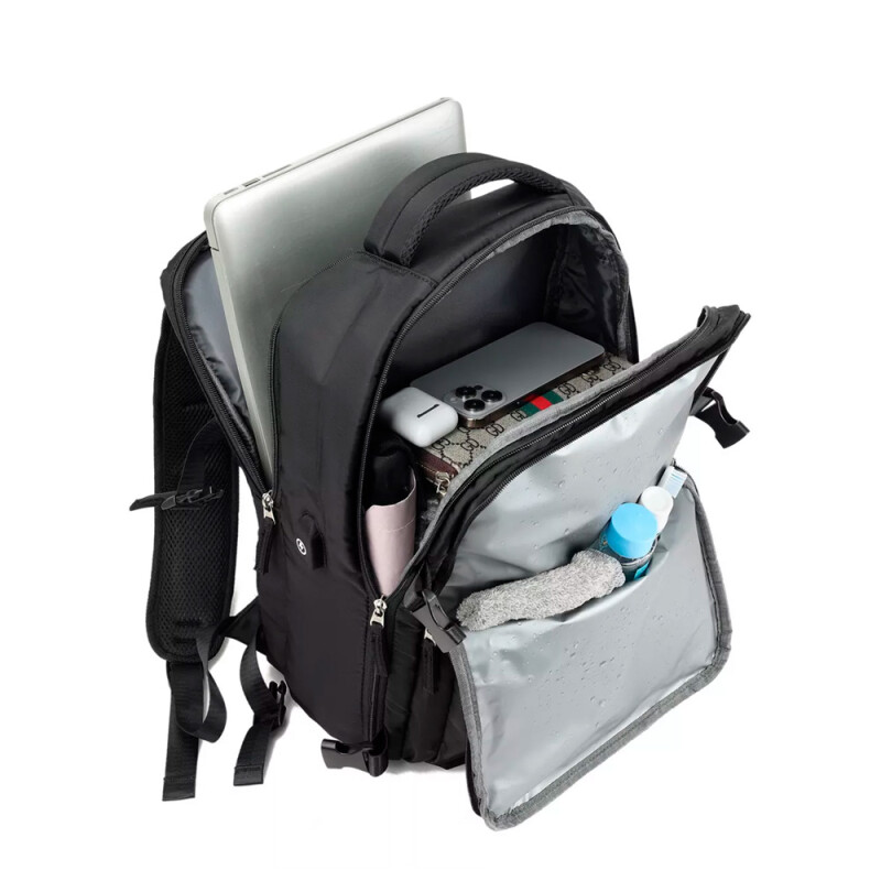 Mochila de viaje para carry on negro