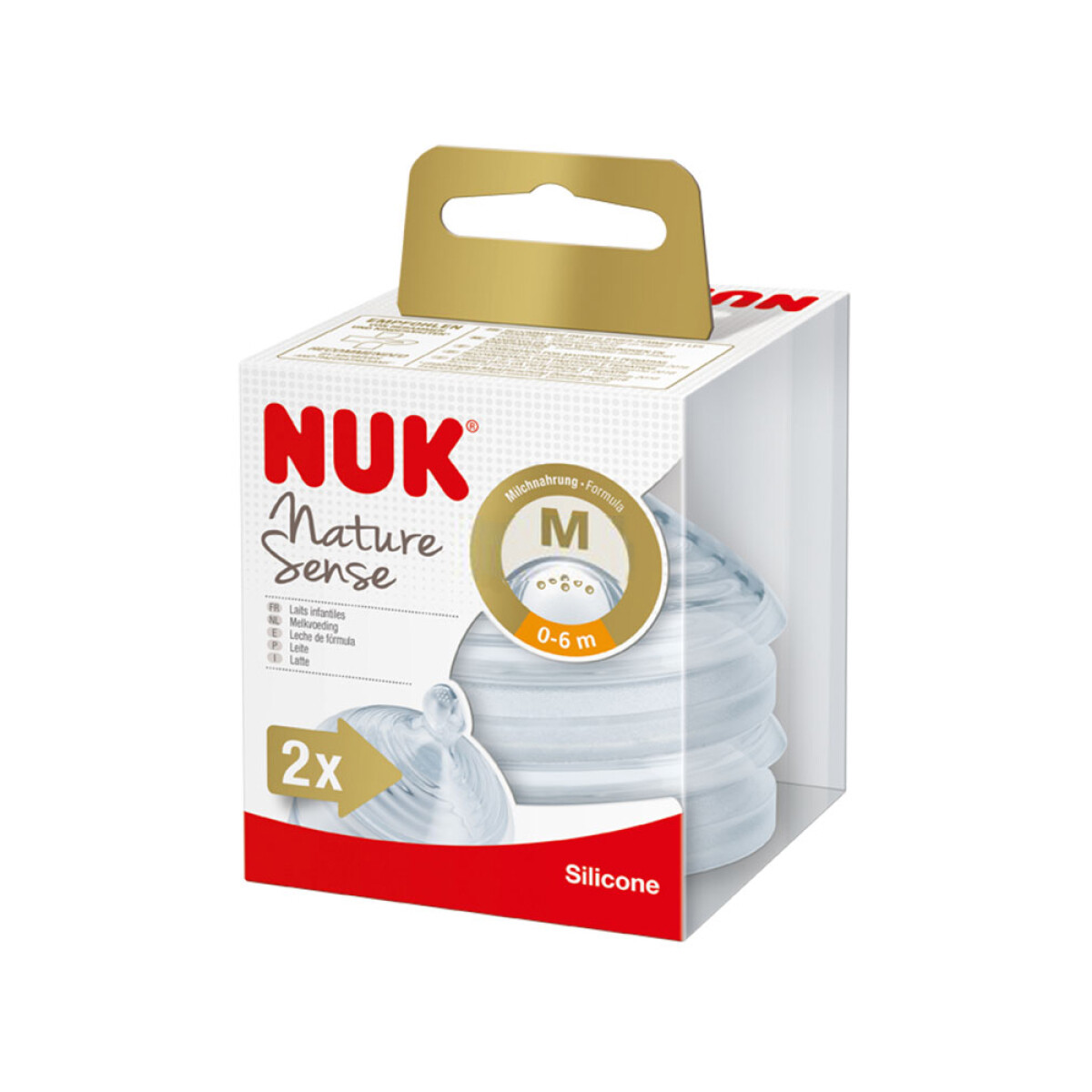 Tetina Nuk Natural Sense 2 Uds. 