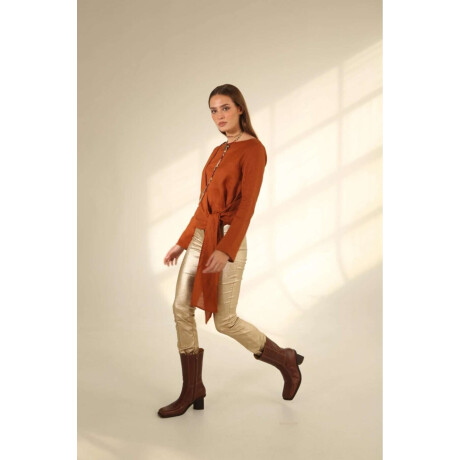 Blusa Libélula Terracota