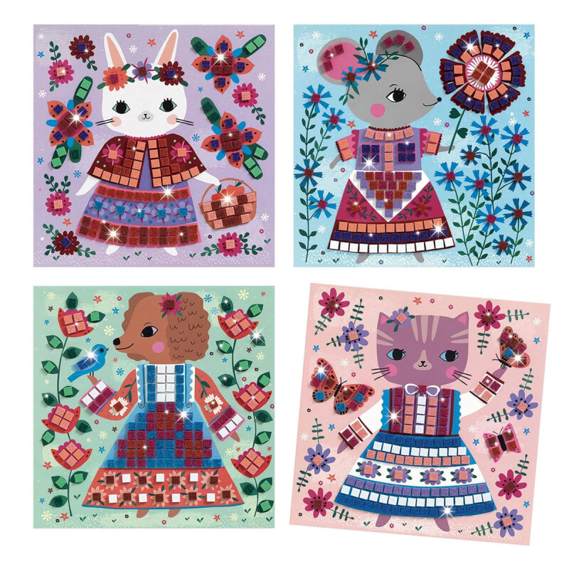 Mosaicos Mascotas Amorosas Djeco Mosaicos Mascotas Amorosas Djeco