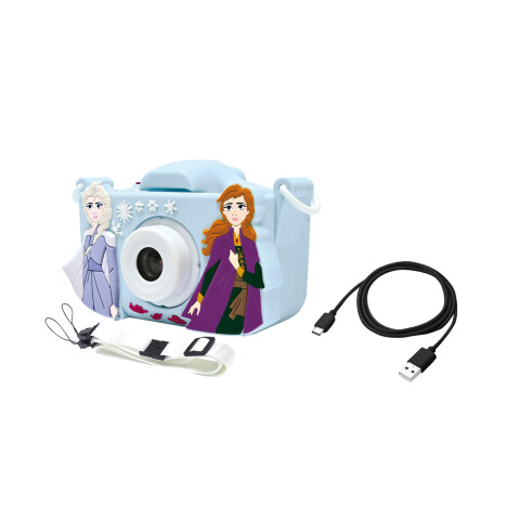 Cámara Digital Multifuncional Recargable Lexibook Frozen
