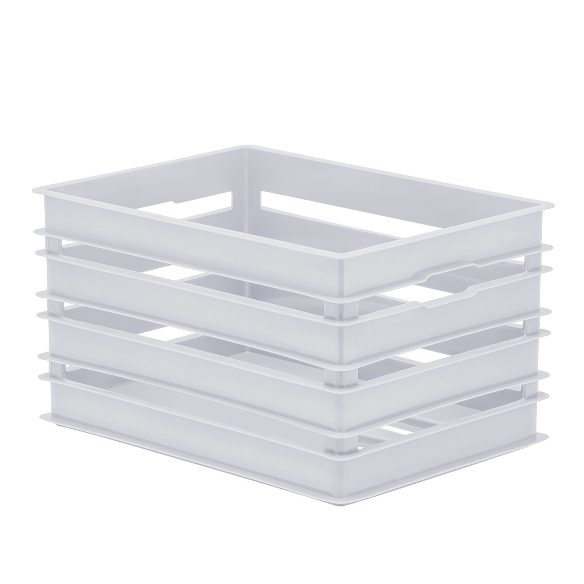 Canasto Organizador 49x34x25 cm Blanco 
