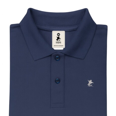 Remera pique de dama Azul
