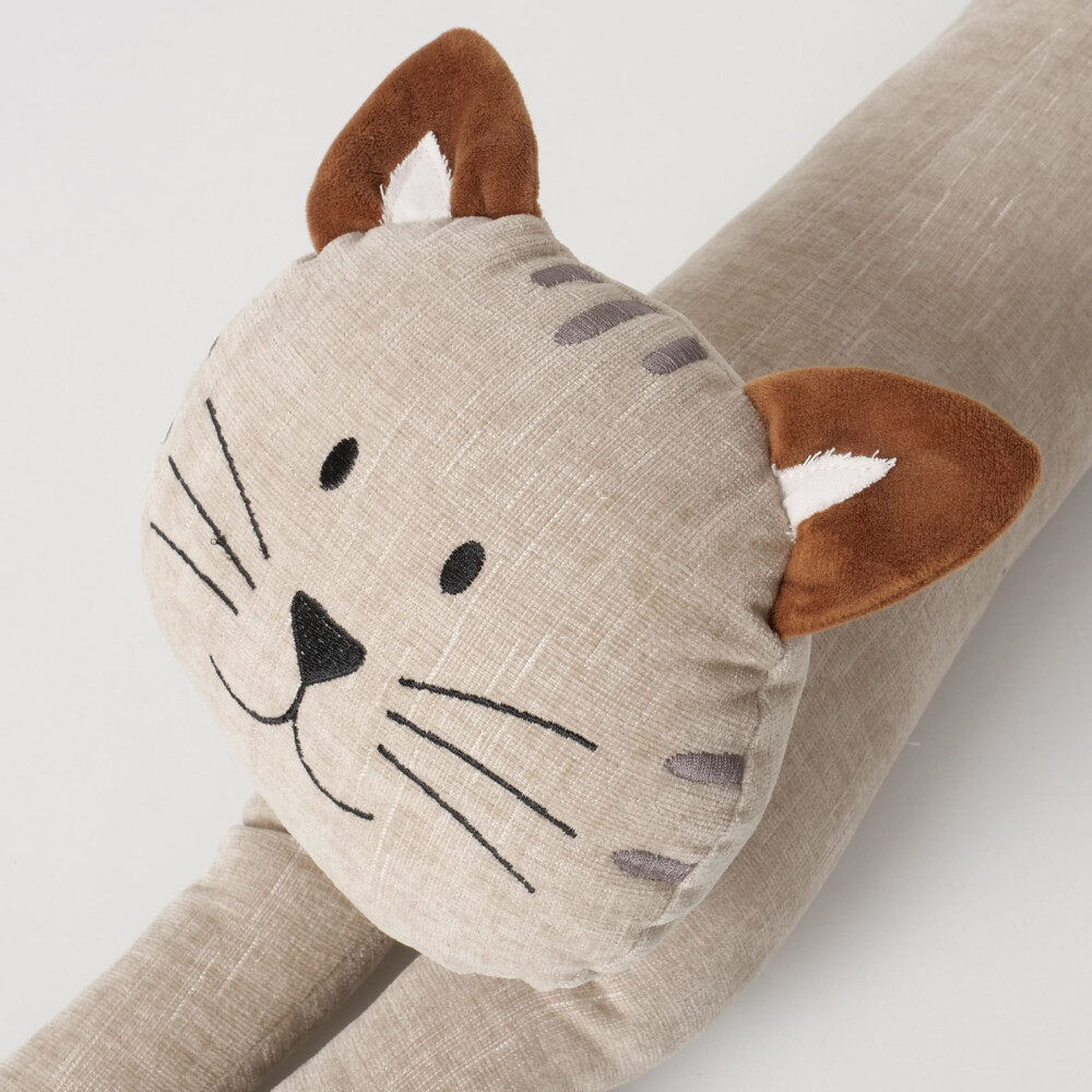 BURLETE PARA PUERTA GATO POLIESTER GRIS 2051541