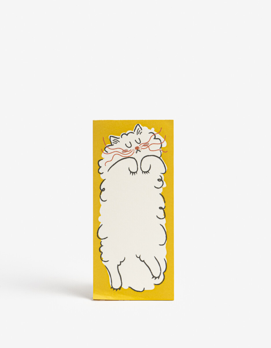 Anotador Gatito Estampado. Contiene 104 Páginas. 