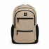 MOCHILA 18 DOBLE CIERRE Beige