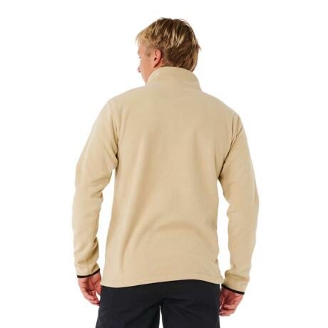 Buzo Rip Curl Search Polar Fleece Crew Beige
