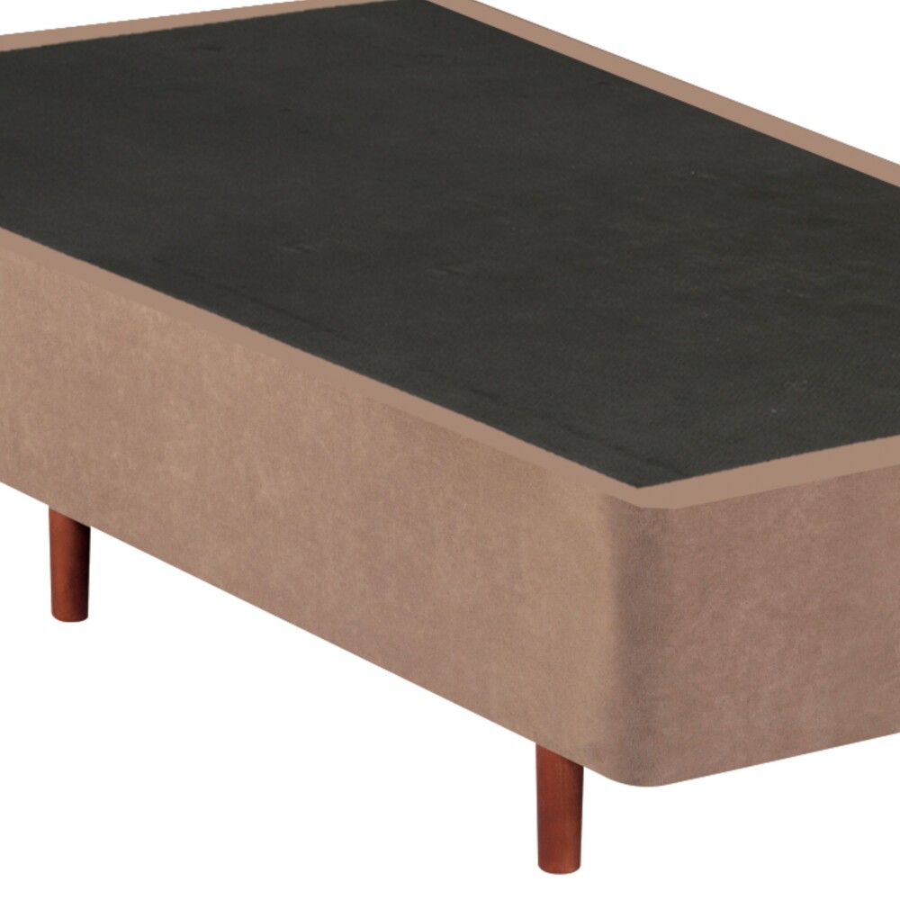 Base Sommier 1 Plaza - Mannes Beige