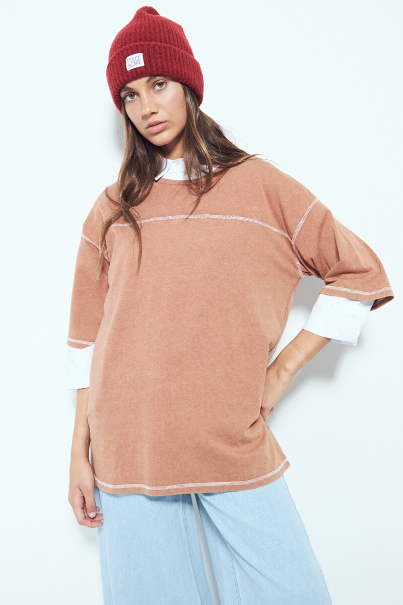 REMERA BALIURUS Ladrillo