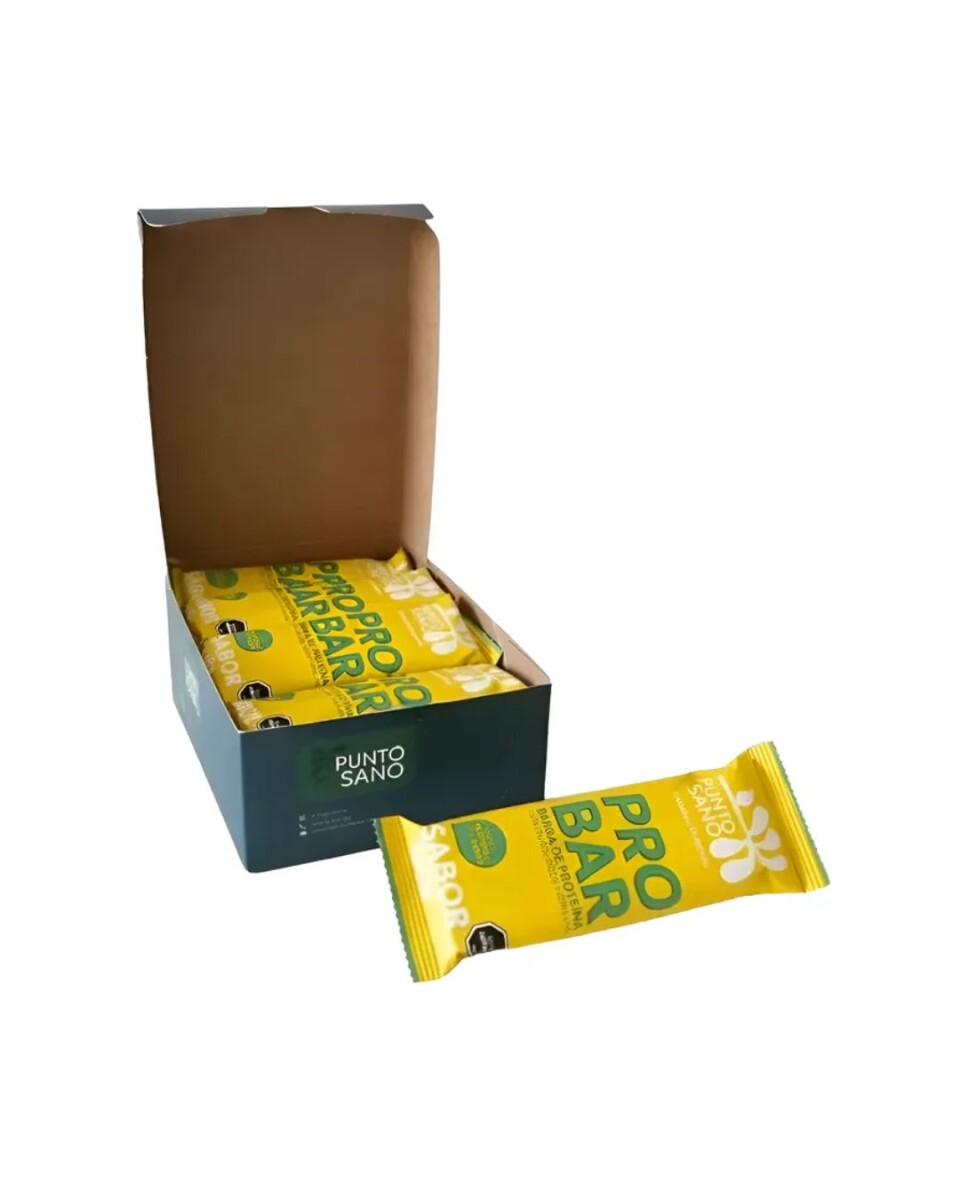 Barra de Proteína 45gr Caja x16 Punto Sano - Limón 